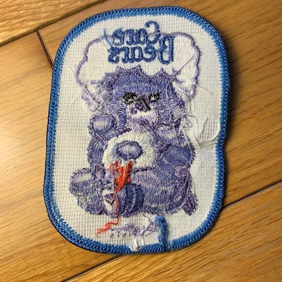 Care Bears Patch Grumpy Bear sew on patch decal vintage - Picture 3 of 6